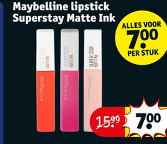  700 maybelline lipstick superstay matte super stay stuk 