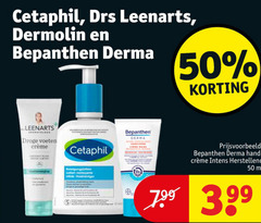  50 cetaphil bepanthen derma droge voeten nettoyante herstellend ml 