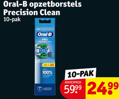  10 100 oral b opzetborstels precision clean pak pro joolz pack up to removal 