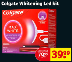  10 20 colgate whitening led kit ultimate at home minutes up to years stains white with comfort fit device developed dental experts clinically proven 