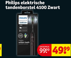  philips elektrische tandenborstel zwart sonic sonicare helps everytime you brush 