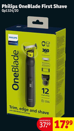  12 20 360 philips oneblade shave pro blade iii length settings minutes time edge and with technology 