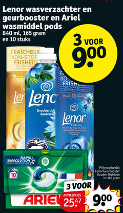  3 10 lenor wasverzachter geurbooster ariel wasmiddel ml stuks stop schudden r carton co parfum l ambre rapid cycle zeebries emballage kartonnen collection linge perles france gouden orchidee 