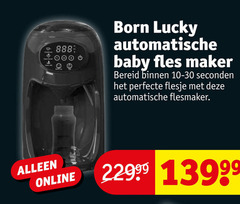  born lucky automatische baby fles bereid binnen seconden flesje online 