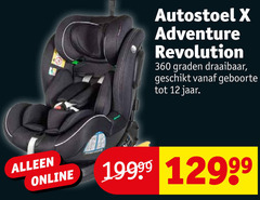  12 360 autostoel adventure revolution graden draaibaar geboorte jaar online 