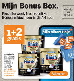  finish vaatwasmiddel 1 2 3 5 13 22 40 60 box week bonusaanbiedingen capsules allin parfum powerball ultimate intense brillance klik activeer albert vaatwas zakken stuks varieeren all senses 3x recyclable prophete sprankelende activeren 