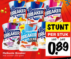  200 breaker originals peach new melkunie melanie soorten zero aardbei yoghurt band cheese stuk 