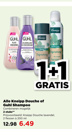  1 2 200 nouveau guhl rijke voeding beschadiging pour zilverglans verzorging shampoo shampooing grijs blond cheveux blancs blonds kneipp douche refreshing foam mint eucalyptus mousse combineren stuks lavendel flessen ml 