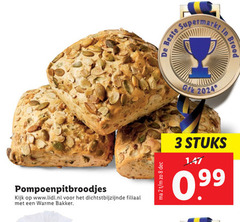  2 3 8 supermarkt brood gfk www.lidl.nl filiaal warme bakker stuks 