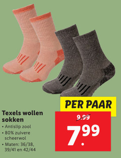  80 texels wollen sokken antislip zool scheerwol maten 36 42 44 paar 