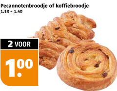  koffiebroodjes 2 100 pecannotenbroodje koffiebroodje 