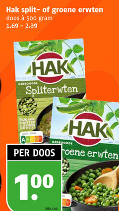  100 500 hak groene erwten doos gedroogde spliterwten eiwitten vezels hut kilo 