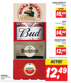  birra moretti bud warsteiner amstel krat bier 8 24 30 100 1870 16 65 ricetta trade america 19 32 14 king beers seit das einzig wahre familientradition bieren 12 maximaal kratten 