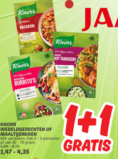  1 2 3 200 knorr maaltijdmix macaroni belofte wereldgerechten mexicaanse groente pp natuurlijke ingredienten indiase kip tandoori maaltijdmixen pak personen zak 35 