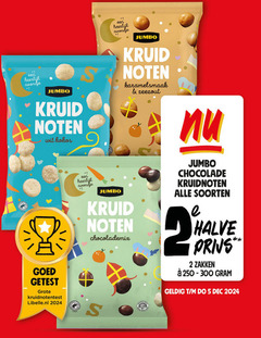  2 5 avondje jumbo kruid noten wit kokos karamelsmaak zeezout chocolademix chocolade kruidnoten soorten getest halve zakken 