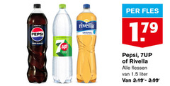  pepsi zero sugar up rivella original fles flessen liter 