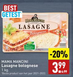  1 best getest mama la cucina tradizionale lasagne bolognese vrij smaakversterkers san geur kleurstoffen conserveermiddelen jaar 