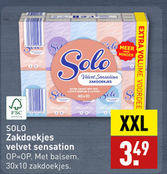  solo zakdoeken fsc www.fsc.org hive sensation parfum lotion vel velvet zakdoekjes zacht lichte vent minder balsem volume xxl 