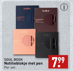  design soul book notitieblokje pen 