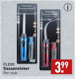  18 hoogwaardige gasaansteker navulfles circa ml flexa stuk 