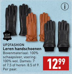  7 9 100 leder leren handschoenen bovenmateriaal voering wol dames heren paar 