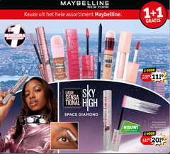  1 2 4 7 2099 maybelline new york assortiment mascara nederland supers tiny perfector sky high sensa space diamond eraser concealer lipgloss lifter gloss stuks kruidvat 