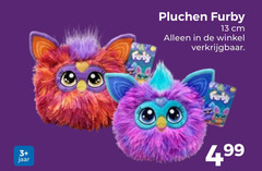  13 3 jaar furby pluchen cm 