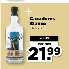  tequila 700 blanco fles hecho mexico 