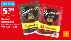  douwe egberts senseo koffiepads 48 stuk zakken stuks coffee taste strong mega pads classic pack naturally good 