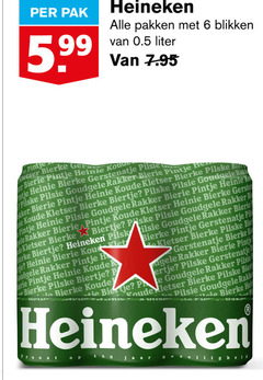  heineken blikjes bier 6 150 pak 5.99 pakken blikken liter koude goudgele rakker biertje berker kou pils jaar 