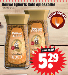  douwe egberts oploskoffie 200 gold pot meester koffiebranders joure excellent koffiecups smooth koffie brand 