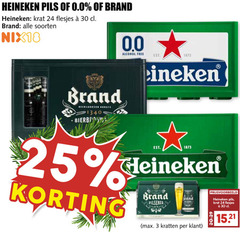  heineken 0.0 brand blikjes bier krat 1 3 18 24 25 30 pils soorten 00 alcohol free stand pilsener kratten 