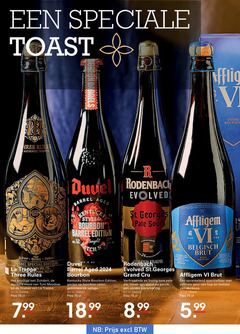  duvel speciaalbieren 24 65 600 750 toast rules trappist edition authentic trappen zundert dubbel til la 750ml three kruidige donkere mout meadow finesse art fles r rodenbach barrel aged kentucky bourbon straight duwt l ml style gerijpt vaten gelimiteerde oplage evolved georges sour for belgian beer oak grand cru fruitig zure tonen appel perzik abdij affligem vis licht mousserende sprankeling belgisch brut mertens sprankelend geur hop toetsen abrikoos 5.99 