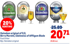  affligem heineken biertap 8 10 20 reine origina amsterdam since premium ricetta re 0.0 beer original moretti edelweiss blade fust liter 