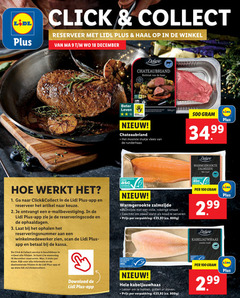  5 9 18 100 500 click december chateaubriand biefstuk haas beter leven ge malse stuk vlees dieren bescherming warmgerookte zalmzijde huid artikel 2. ontvangt 3. ophalen reserveringsnummer winkelmedewerker scan plus kassa service beschikbaar woensdag stuks www.lidl.nl kweek gecertificeerd asc-aqua.org volle rokerige warm serveren 23 ca. 800g duurzame visserij www.msc.org nl download bakken grillen stoven 2 99 