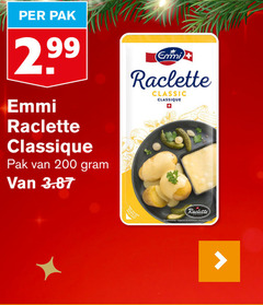  200 pak raclette classique classic suggestion serving 