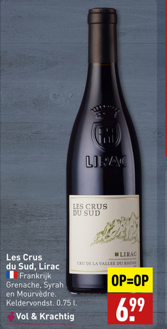  lirac les du frankrijk grenache syrah l appellation cru la 