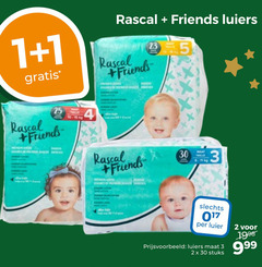  1 2 3 4 5 23 25 30 1998 rascal friends luiers luier maat stuks 