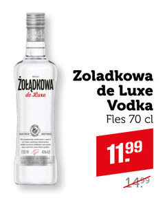  zoladkowa wodka luxe vodka fles 