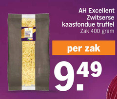  kaasfondue 400 excellent zwitserse truffel zak 