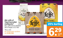  leffe karmeliet speciaalbieren blikjes bier 1 6 25 belgisch biere belge 8 5 vel tripel akc anno multipacks verfijnd fris blond abdijbier liter m.u.v 0.0 varieeren blonde vanille kruidnagel deler triple gongen 