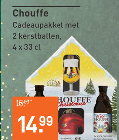  la chouffe speciaalbieren 2 4 19 33 cadeaupakket kerstballen christmas nice ice 