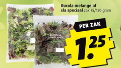  rucola sla slamelange melange zak 150 