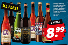  la trappe speciaalbieren 2 750 xl fles hertog jan grand prestige karmeliet tripel trappen trappist quadrupel witte kerst winter cuvee noel ml grind trap stuks 