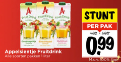  appelsientje fruitdrank 1 100 aaa fruit drink goudappeltje sinaasappel multifruit orange fruitdrink soorten pakken liter pak sap 