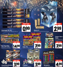  kindervuurwerk - vanaf 16 jaar 5 25 30 35 55 crackling smaragd 30cm pak cm gouden sterretjes top dog bag kids mix vuurwerk b.v. space les kleuren kanonslagen super hero pack knetter lint supergroot bullets fountains 3.99 strand delig r 