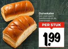  duivekater zoet zacht feestbrood stuk 