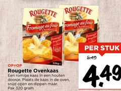  kaas 320 rougette four fromage auto paysan 320gb ovenkaas romige houten doosje plaats oven snijd open dippen pak stuk 