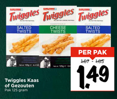  twiggles kaaszoutjes salted twists cheese pak kaas gezouten 