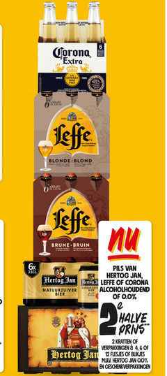  leffe corona hertog jan blikjes bier krat speciaalbieren 2 6 12 33 100 with natura bottles la since cerveza anno natural origin maize belge belgisch abdijbier blonde blond nuances vanille clou subtiel vleugje kruidnagel 5 6x brune bruin notes caramel geroosterd aroma toetsen karamel pils natuurzuiver grand 0.0 halve kratten 4 geschenkverpakkingen 